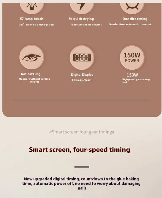 NailArt Pro LED Nail Lamp